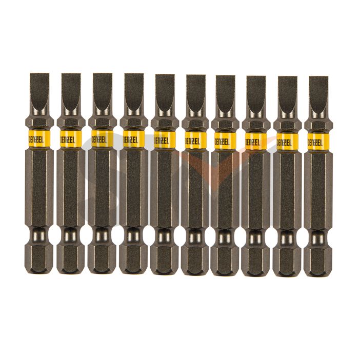 Бита SL5,0х50, сталь S2, шестигранный профиль, 2 шт. Е 6,3 Denzel