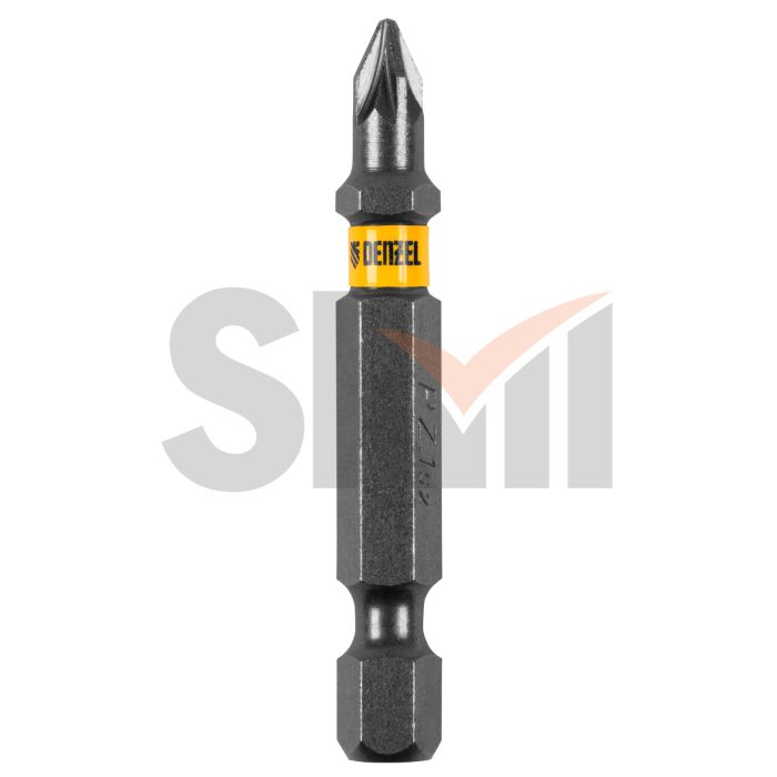 Бита PZ1х50, сталь S2, шестигранный профиль, 10 шт. Е 6,3 Denzel