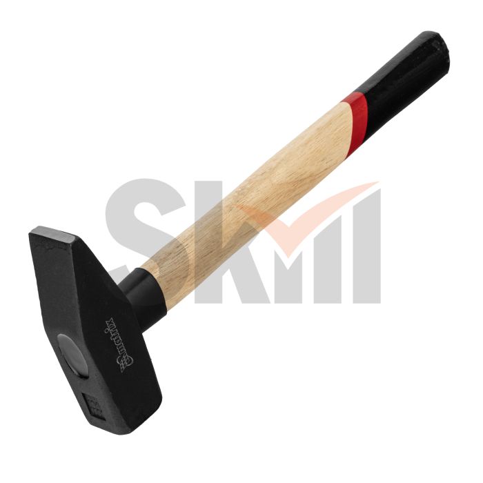 Молоток слесарный, 1500 г, квадратный боек, деревянная рукоятка Matrix