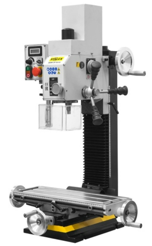 Станок настольный фрезерно-сверлильный Stalex SBM-20 Vario, 500х180 мм, 230В