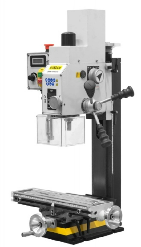 Станок настольный фрезерно-сверлильный Stalex SBM-16 Vario, 400х120 мм, 230В