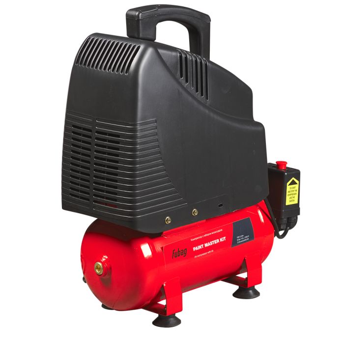 Компрессорный набор FUBAG Paint Master Kit безмасляный компрессор + 3 предмета