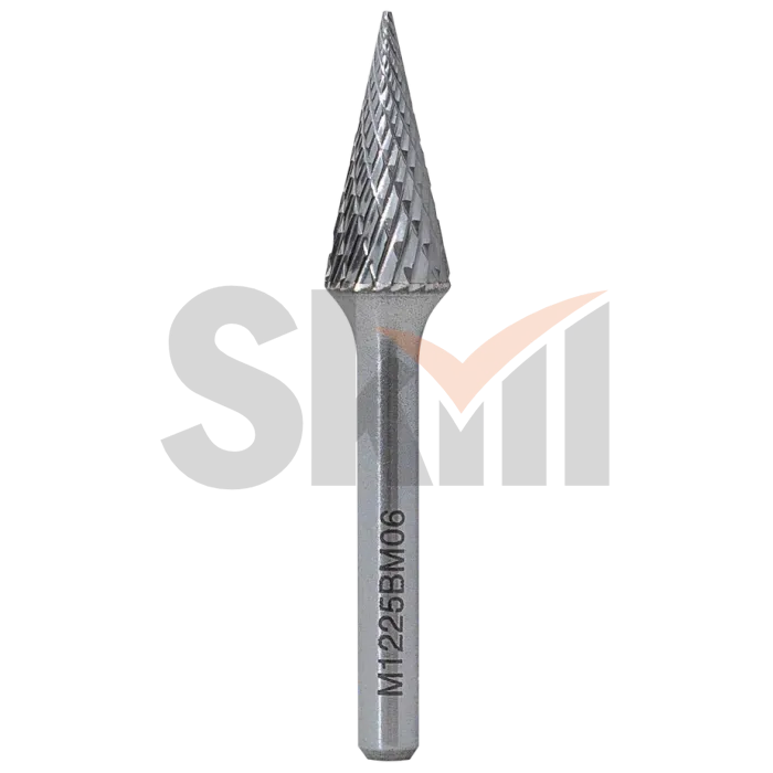 Борфреза коническая M 14х27 M06 двойная насечка