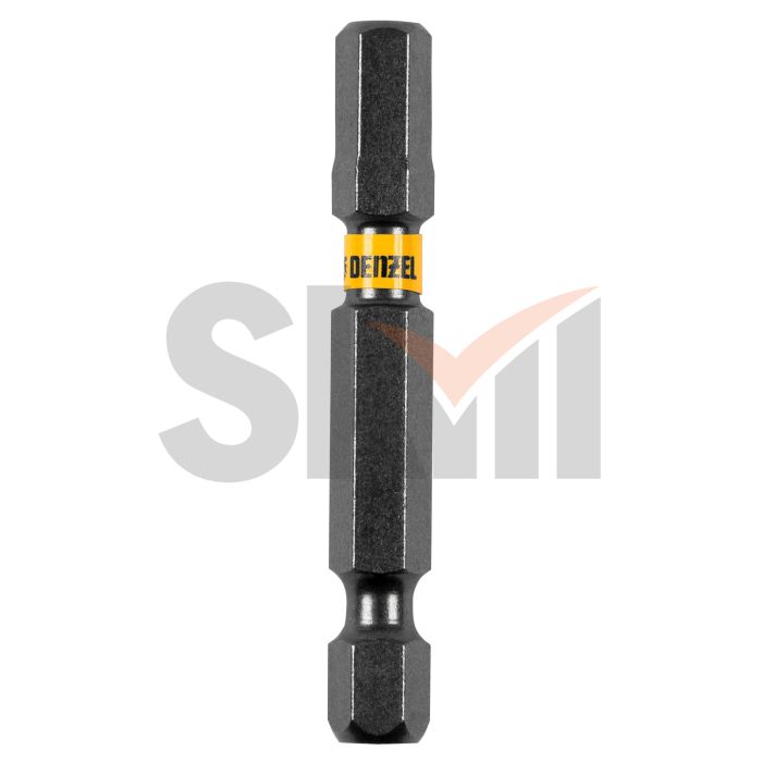 Бита HEX 6х50, сталь S2, шестигранный профиль, 10 шт. Е 6,3 Denzel