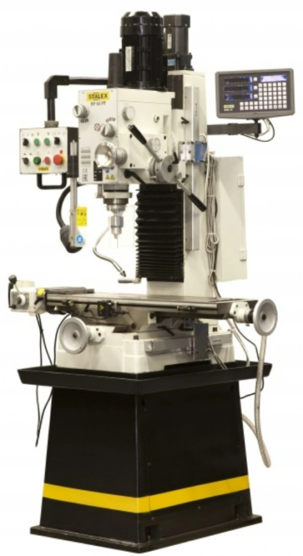 Станок фрезерно-сверлильный Stalex BF50PF, 800х240 мм, автоподача X/Y, 380В NEW!!!