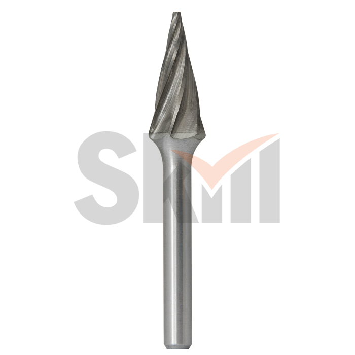 Борфреза коническая M 14х27 M06 насечка по алюминию