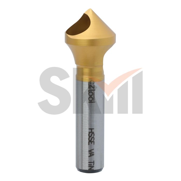 Зенковка ц/х 90° 10,0мм HSSE-VA TiN (2/5, полая, с отверстием) d6мм Bucovice(CzTool) 893005