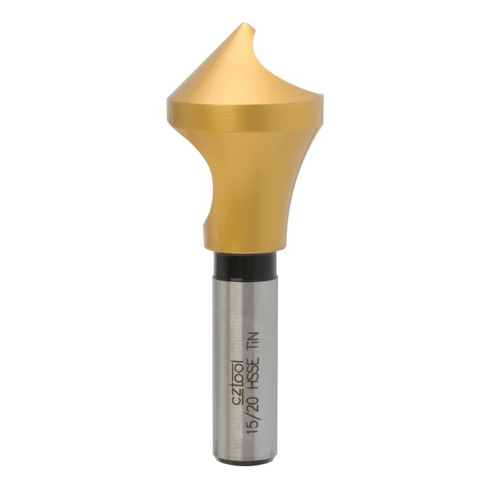 Зенковка ц/х 90° 28,0мм HSSE-VA TiN (15/20, полая, с отверстием) d12мм Bucovice(CzTool) 893020