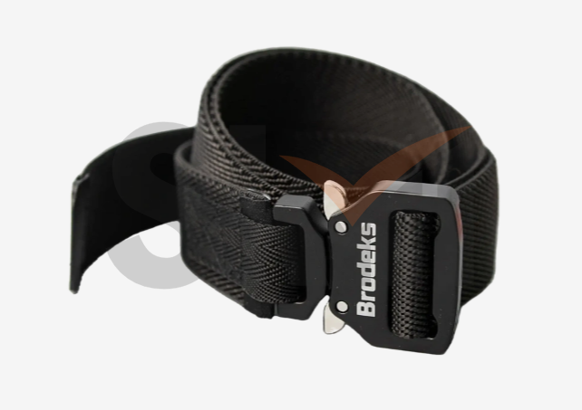 Ремень Brodeks KM102+ стрейч, черный