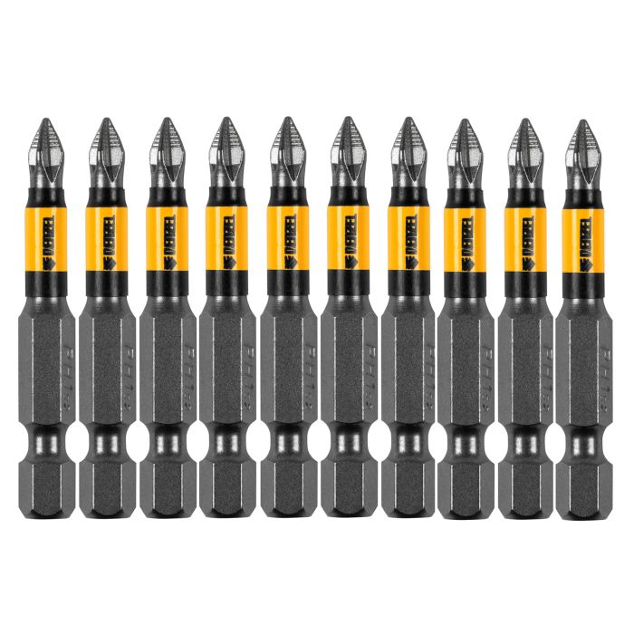 Бита PH1х50, сталь S2, цилиндр., 10 шт. Е 6,3 Denzel