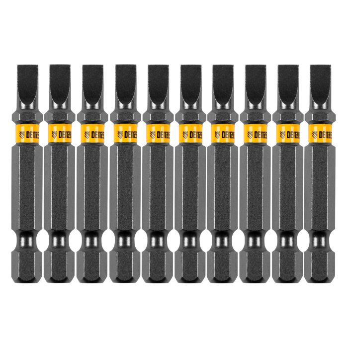 Бита SL5,0х50, сталь S2, шестигранный профиль, 10 шт. Е 6,3 Denzel