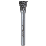 Борфреза обратный конус N 08х07 M06L150  двойная насечка, удлиненная