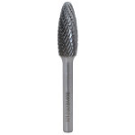 Борфреза пламевидная H 08х20 M08 двойная насечка