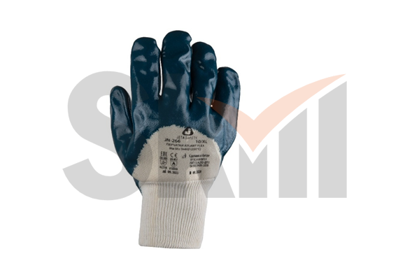 Atlant Flex Защитные трикотажные перчатки Jeta Safety - XXL с нитриловым покрытием на 3/4