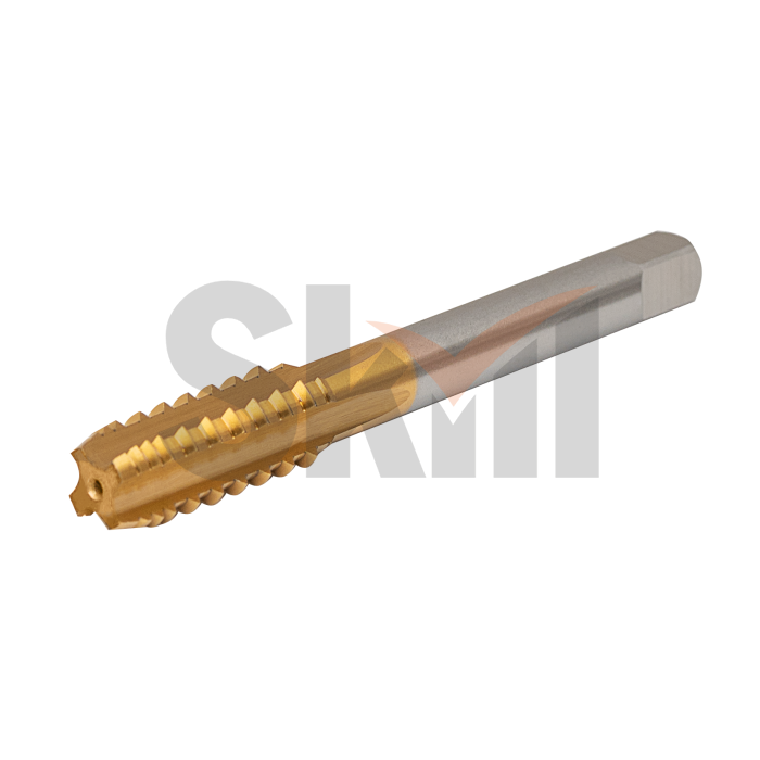 Метчик машинный M08х1,0 (HSS-E + TIN),ISO, 6H,R, шахматный