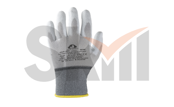 Volt Защитные трикотажные перчатки Jeta Safety - XL с углеродной нитью с полиуретановым покрытием ла