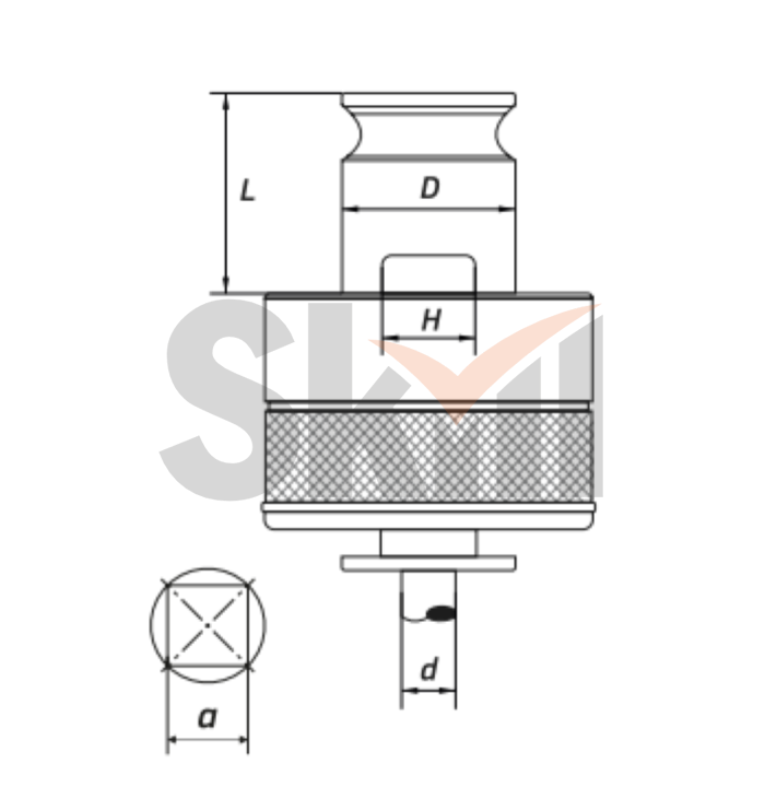 Предохранительная головка GT12 под метчик ISO M16
