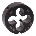 Плашка М12х1,75 DINEN22568 HSSE-VA-NT 6g 38х14мм (Стружколом) Bucovice(CzTool) 301120