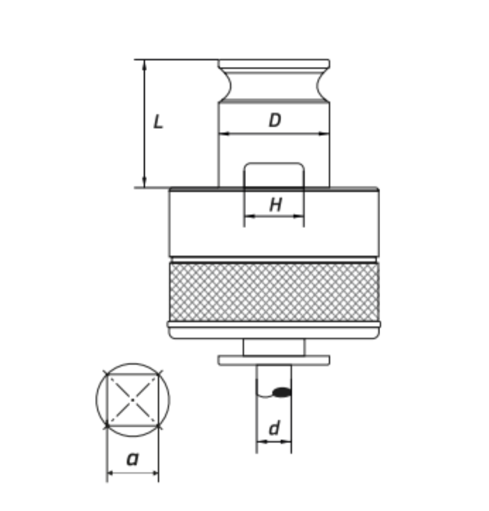 Предохранительная головка GT12 под метчик DIN M16