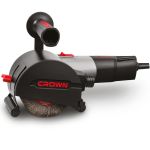 CT13551-110RSV CROWN Машина шлифовальная щеточная 1400Вт, 110*19мм, регулировка оборотов, поддержка