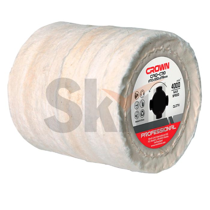 Щетка полировальная из хлопчатобумажной ткани CROWN CAQ-C110