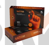 M Нескользящие нитриловые перчатки NATRIX