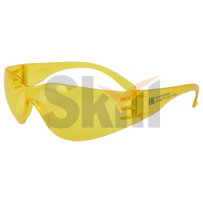 Янтарные облегченные очки из поликарбоната