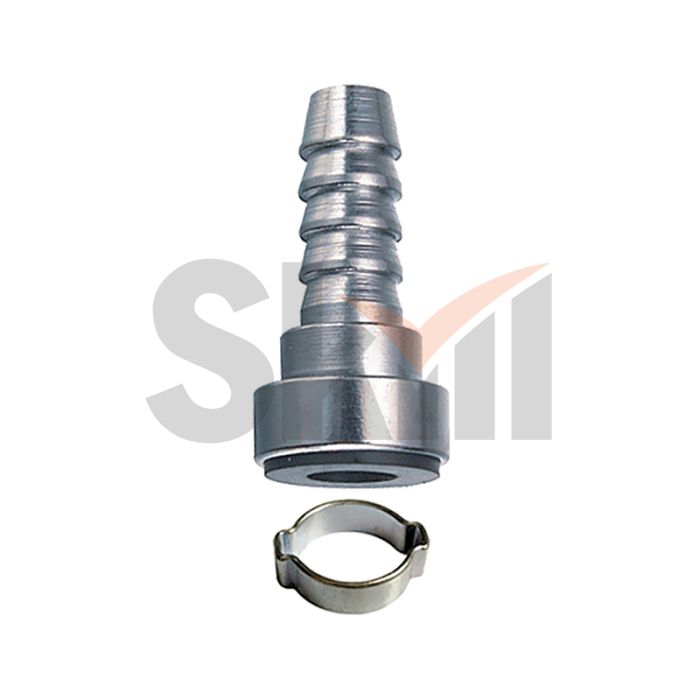 FUBAG Переходник байонет на елочку 8мм с обжимным кольцом 11Х13мм