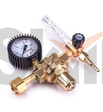 Регулятор FoxWeld  WR410-F (аргоновый/углекислотный, 1 манометр, 1 расходомер, вентиль, пр-во FoxWel