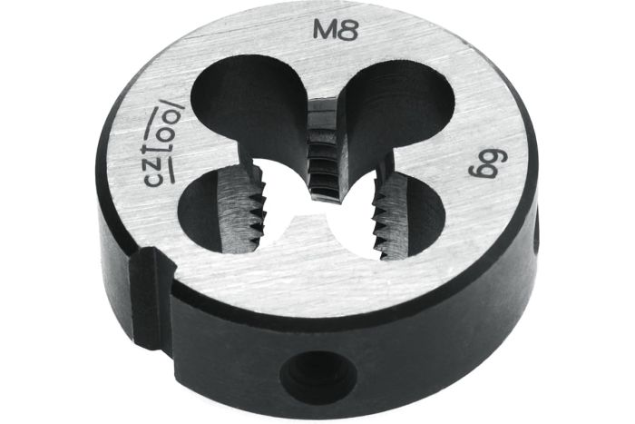 Плашка М 8,0х1,25 DINEN22568 115CrV3 6g 25х9мм Bucovice(CzTool) 210080BT