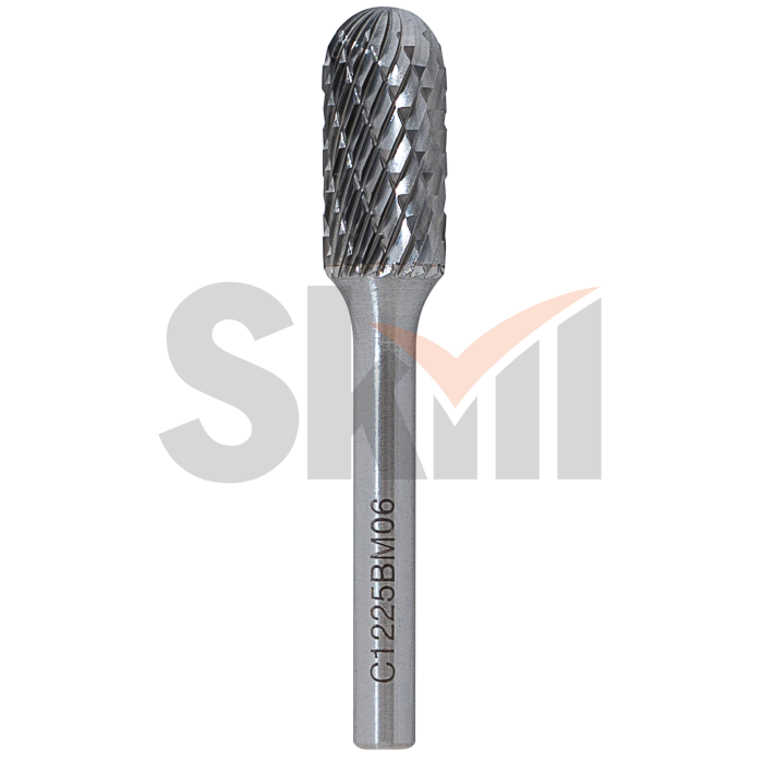 Борфреза сфероцилиндрическая C 16х25 M06 двойная насечка