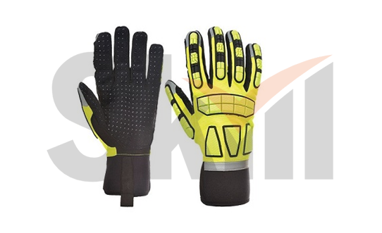 Защитные трикотажные перчатки JWMG-926 North Pole  Jeta Safety - XXL с покрытием из термопласта