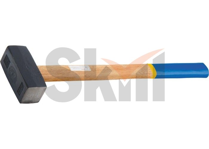 Кувалда, 3000 г, кованая головка, деревянная рукоятка Сибртех