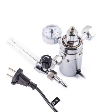 Регулятор расхода газа У-30/АР-40-1P-230В (универсальный, 1 манометр, подогреватель)