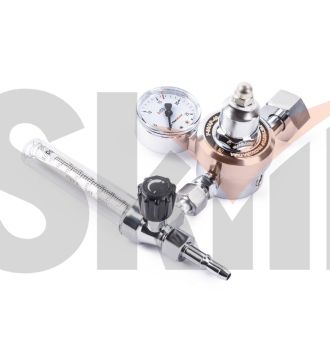 Регулятор расхода газа У-30/АР-40-1P (универсальный, 1 манометр, латунь)