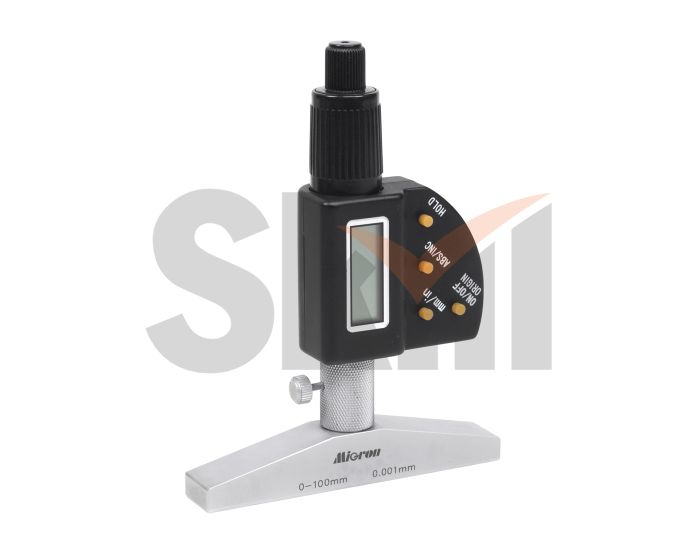 Глубиномер микрометрический ГМЦ-100 0,001 электронный МИК