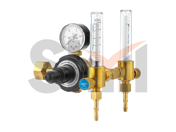 Регулятор расхода газа универсальный Сварог PRO CONTROL AR/CO2 2Р (7872637000), манометр с поверкой