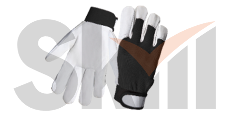 Кожаные рабочие перчатки Winter Mechanic с утепленной подкладкой - XL