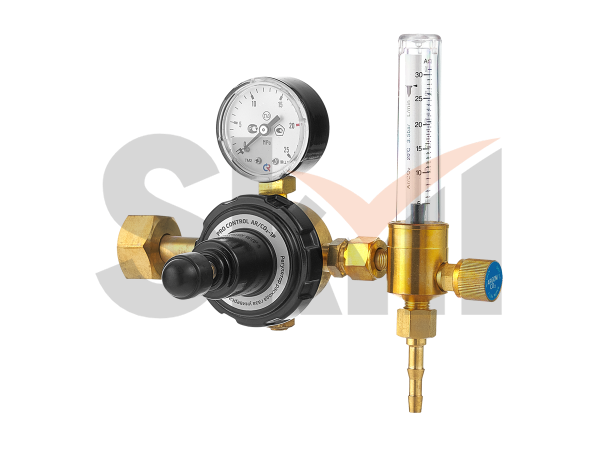 Регулятор расхода газа универсальный Сварог PRO CONTROL AR/CO2 1Р (7872636000), манометр с поверкой