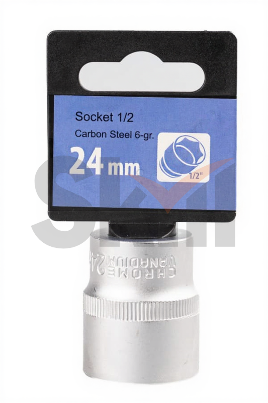 Торцевая головка 32 мм 1/2''  6-гр. углер.ст.
