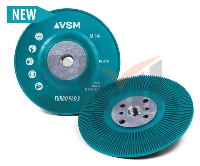 Опорный диск для фибровых кругов ZFT3 TELLER 125VSM (TURBO 3 PAD)