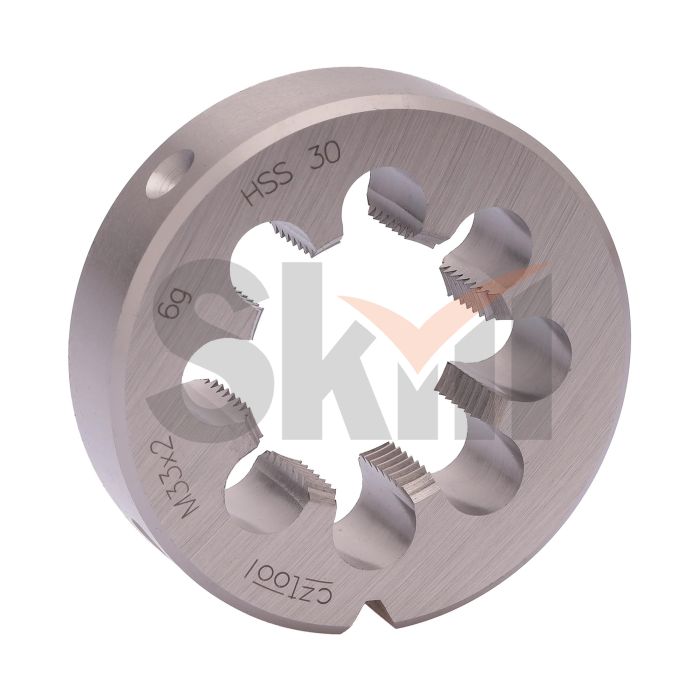 Плашка М33х2,0 DINEN22568 HSS 6g 65х18мм Bucovice(CzTool) 240331