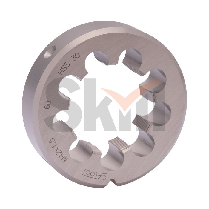 Плашка М42х1,5 DINEN22568 HSS 6g 75х20мм Bucovice(CzTool) 240423