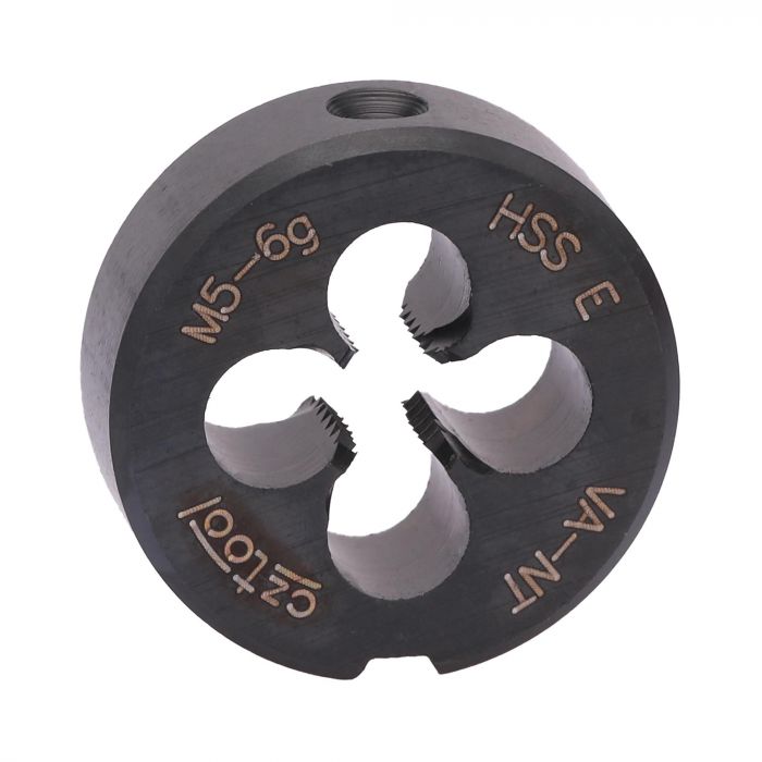 Плашка с стружколомом Bucovice Tools М5х0,8 HSSE-VA-NT DIN EN 22568 6g 20х7мм 301050