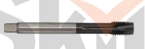Метчик машинный M6x0,75 (HSS-PM + TICN-С) DIN 371, 6H, R, прямой