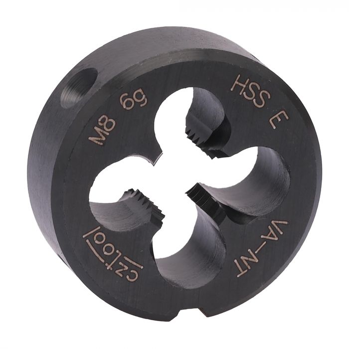 Плашка с стружколомом Bucovice Tools М8х1,25 HSSE-VA-NT DIN EN 22568 6g 25х9мм 301080