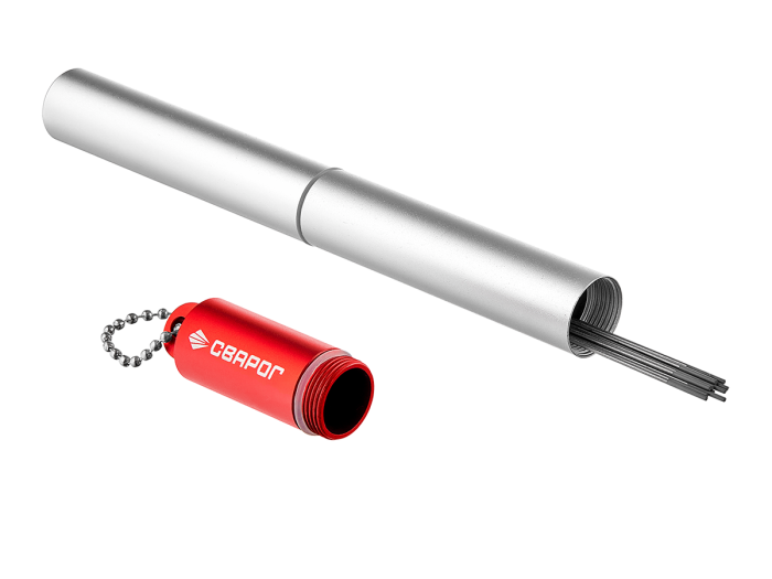 Пенал для электродов WTh20, красный ТМ «Сварог»