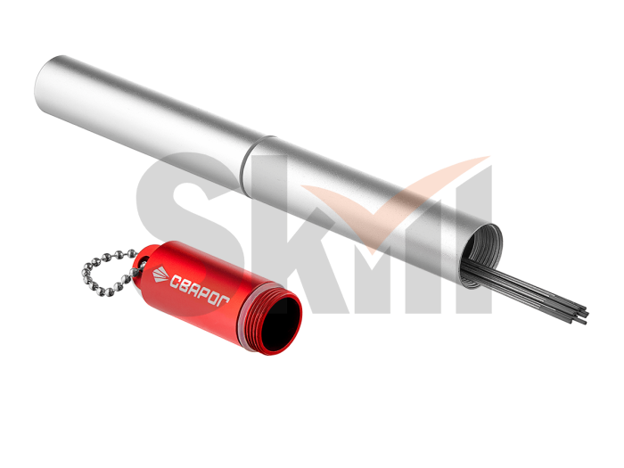 Пенал для электродов WTh20, красный ТМ «Сварог»