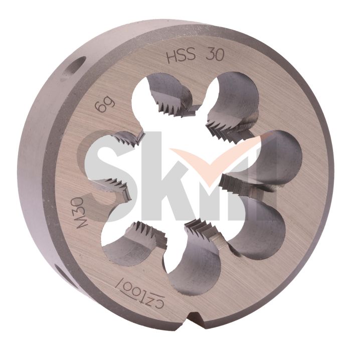 Плашка М30х3,5 DINEN22568 HSS 6g 65х25мм (Стружколом) Bucovice(CzTool) 270300