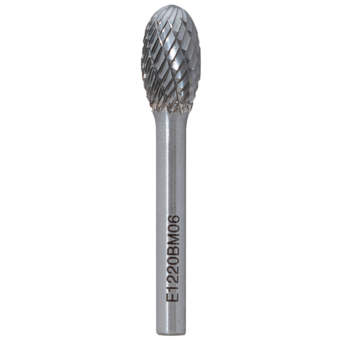 Борфреза овальная E 20х25 M08 двойная насечка